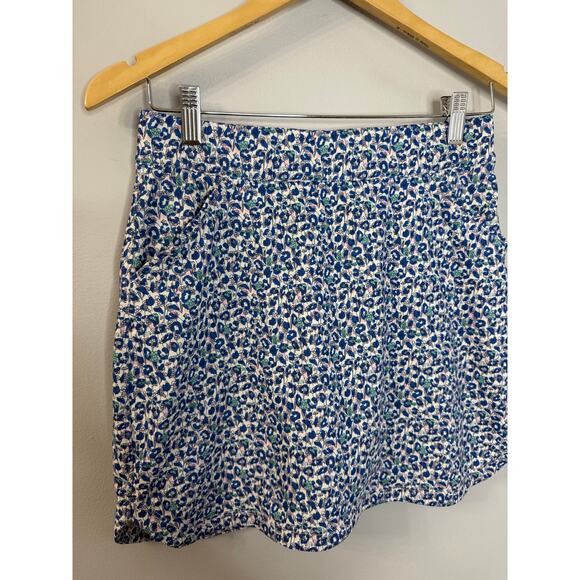 Peter Millar Golf Skort Skirt Performance Golf Tennis Floral Print UPF 50+ Sz S - Picture 3 of 10